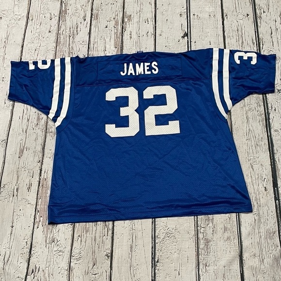 Vintage Edgerrin James Indianapolis Colts Champion NFL Football Sport Jersey - Picture 3 of 5